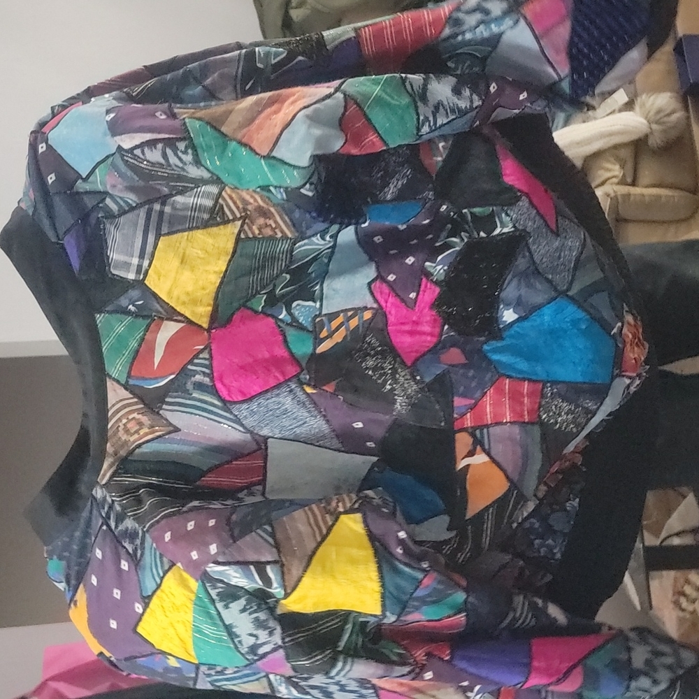 Vintage colorful coat